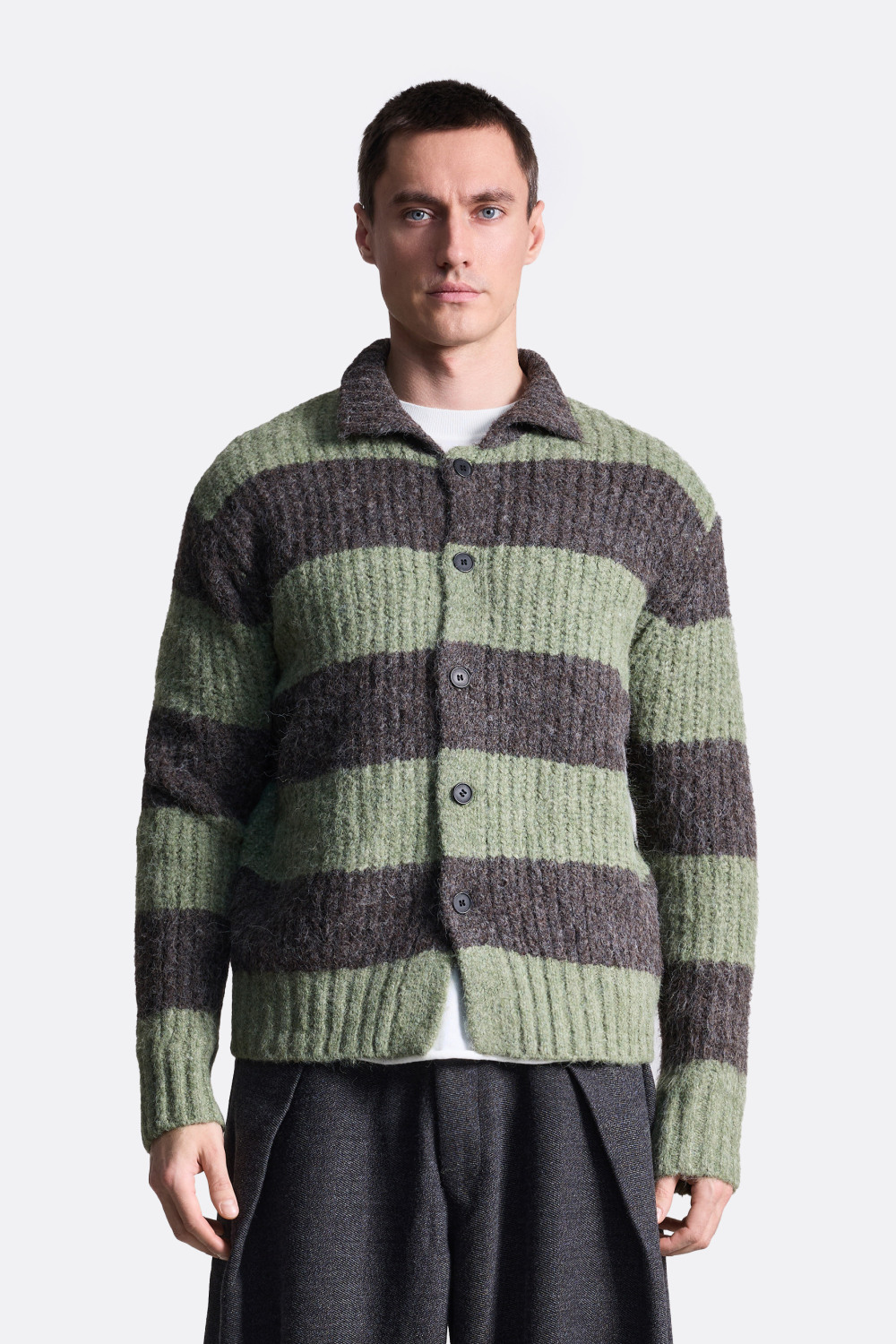 ​Кардиган в полоску