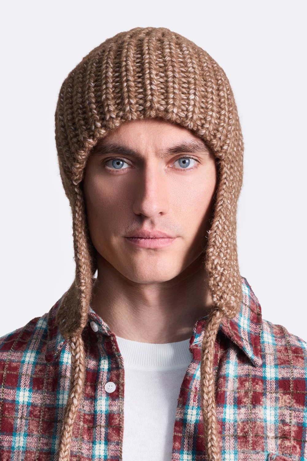 ​Шапка-ушанка с завязками