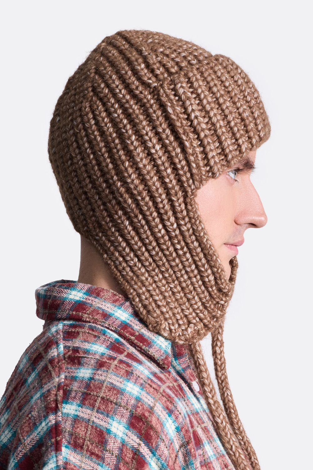 ​Шапка-ушанка с завязками