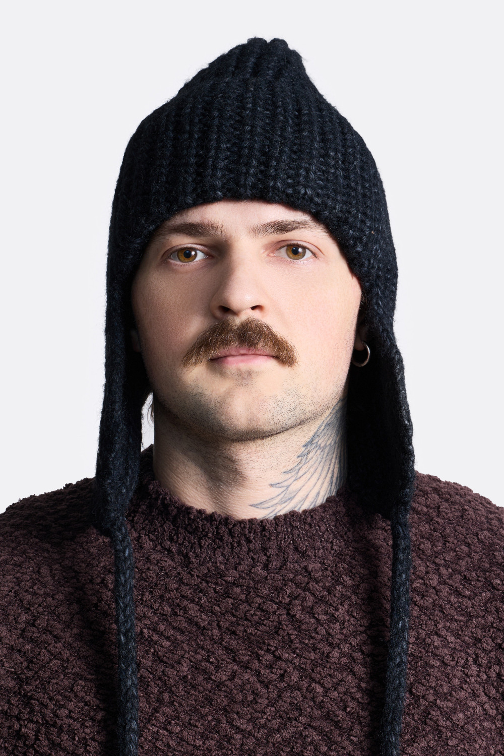 ​Шапка-ушанка с завязками