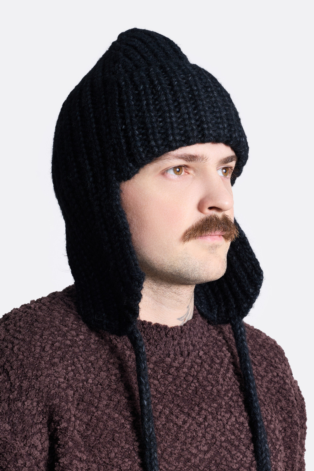 ​Шапка-ушанка с завязками