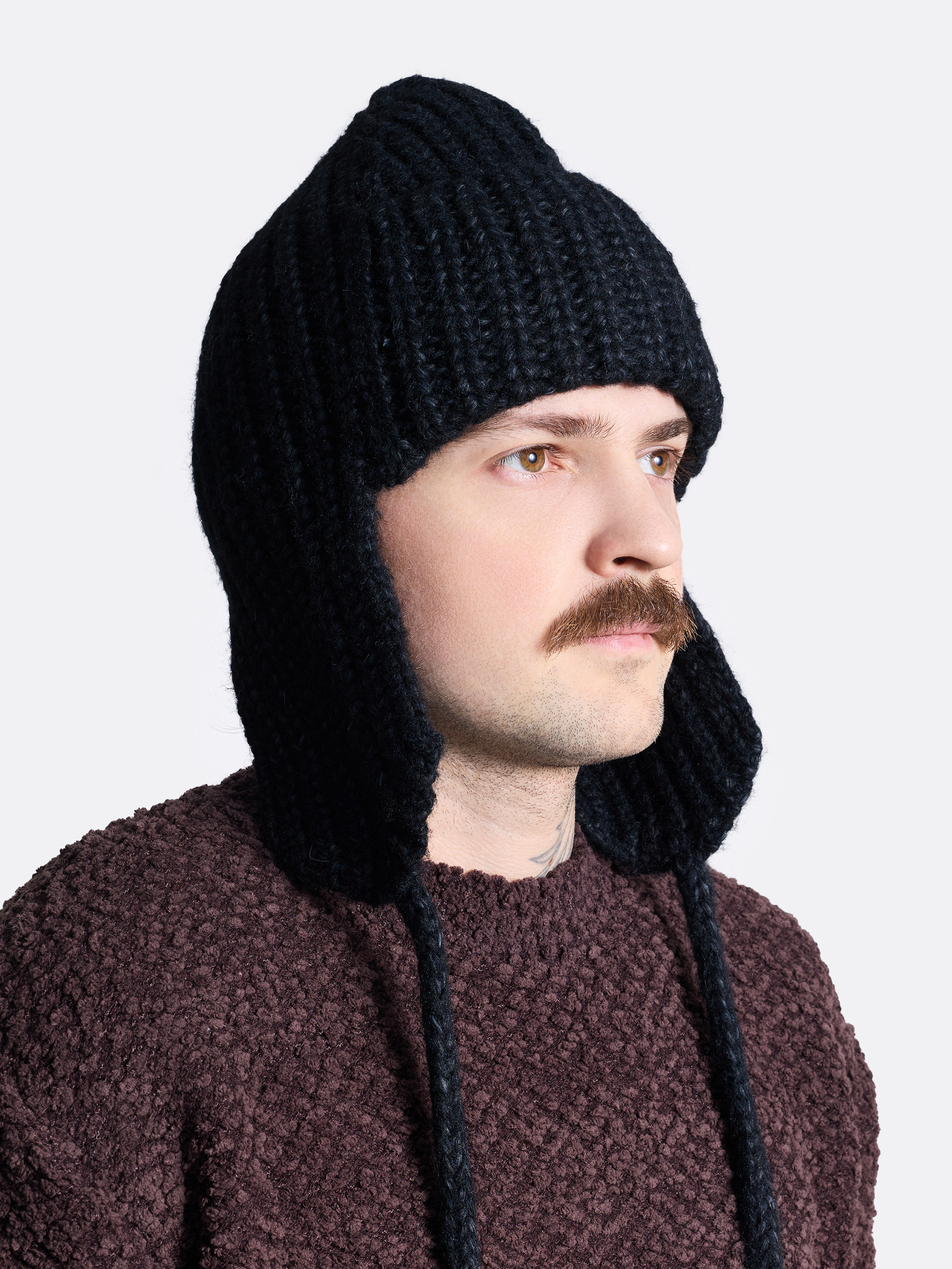 ​Шапка-ушанка с завязками