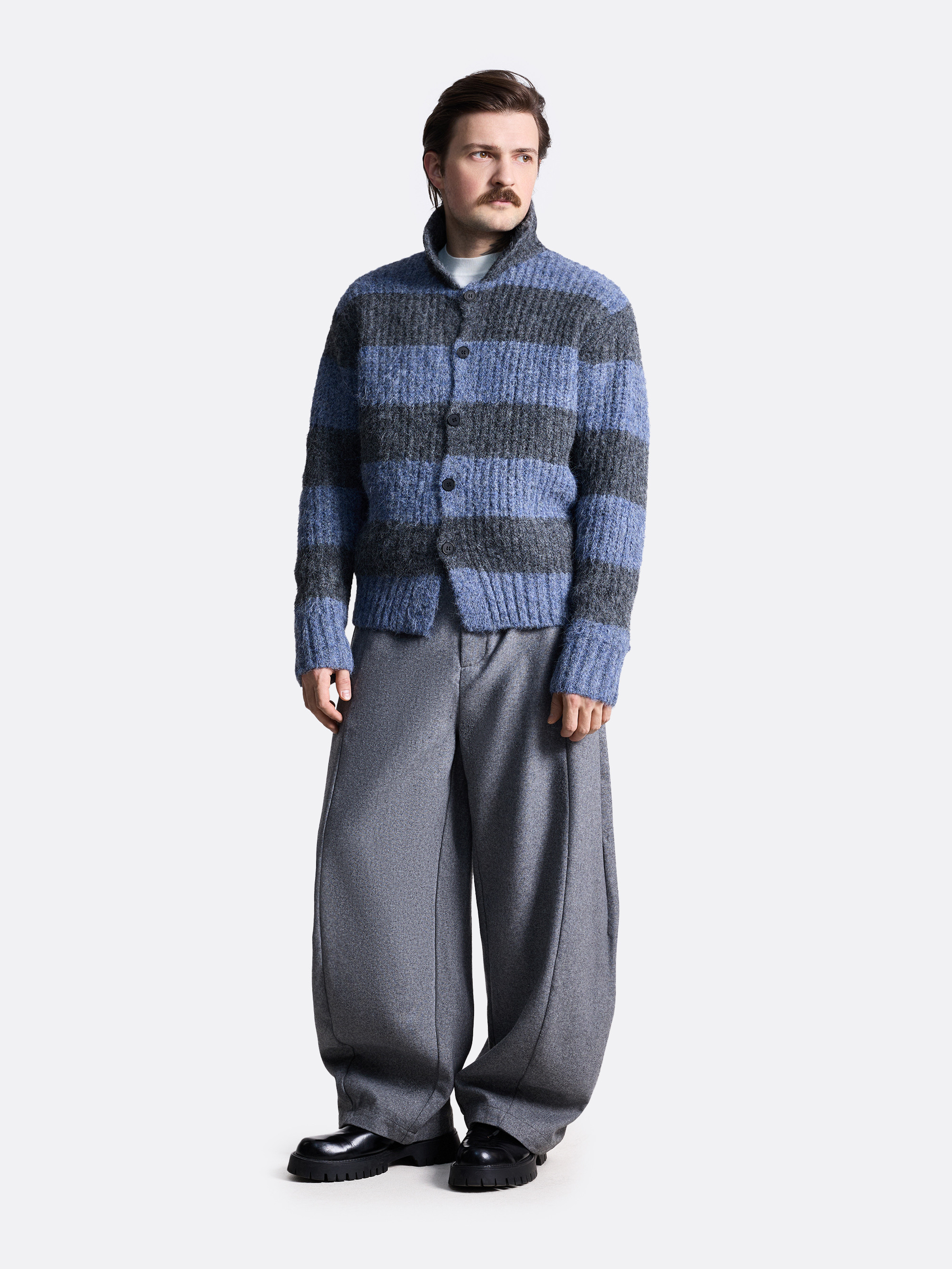 ​Кардиган в полоску