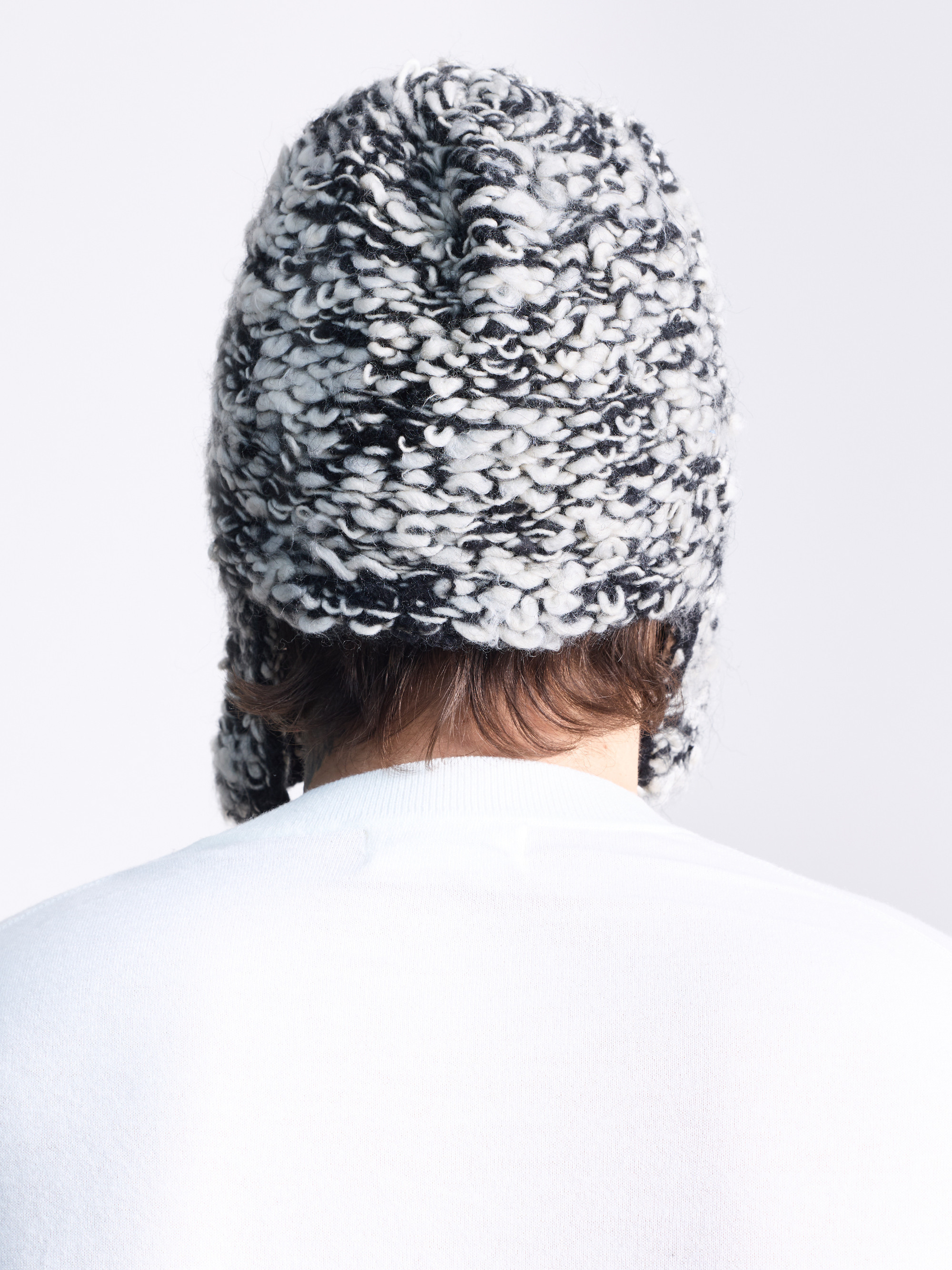 ​Шапка-ушанка curly