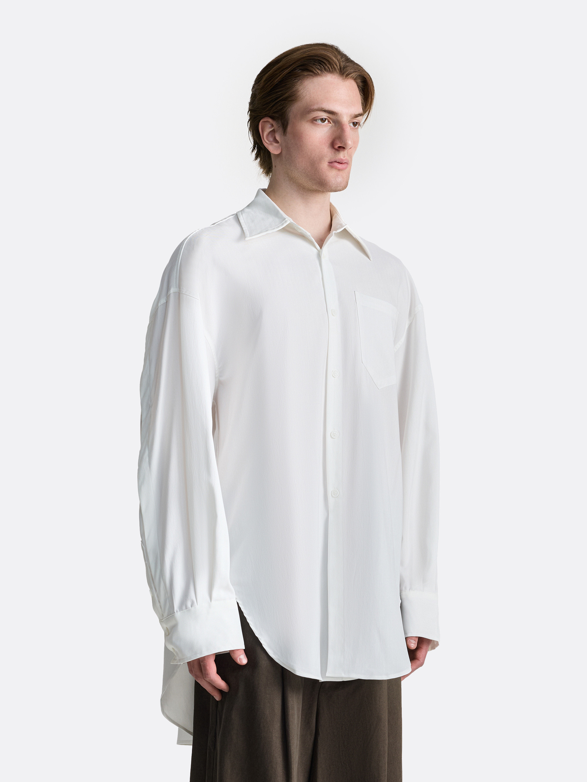 Рубашка удлинённого кроя