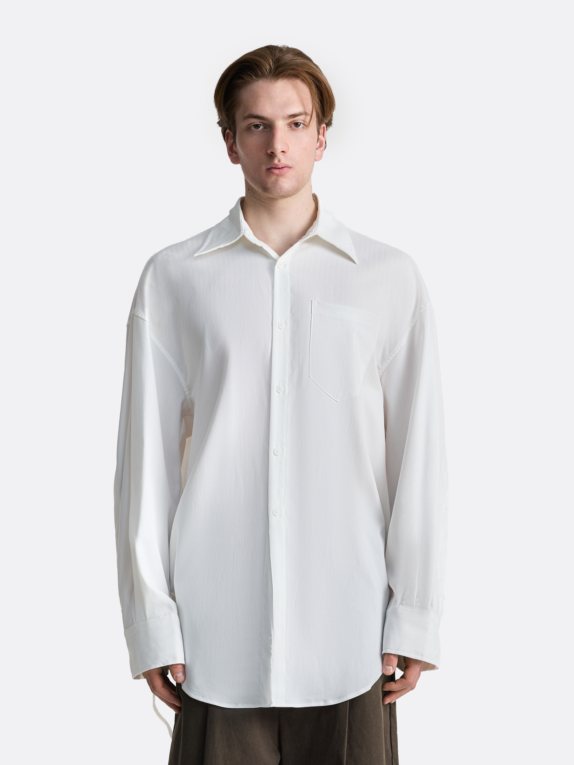 Рубашка удлинённого кроя