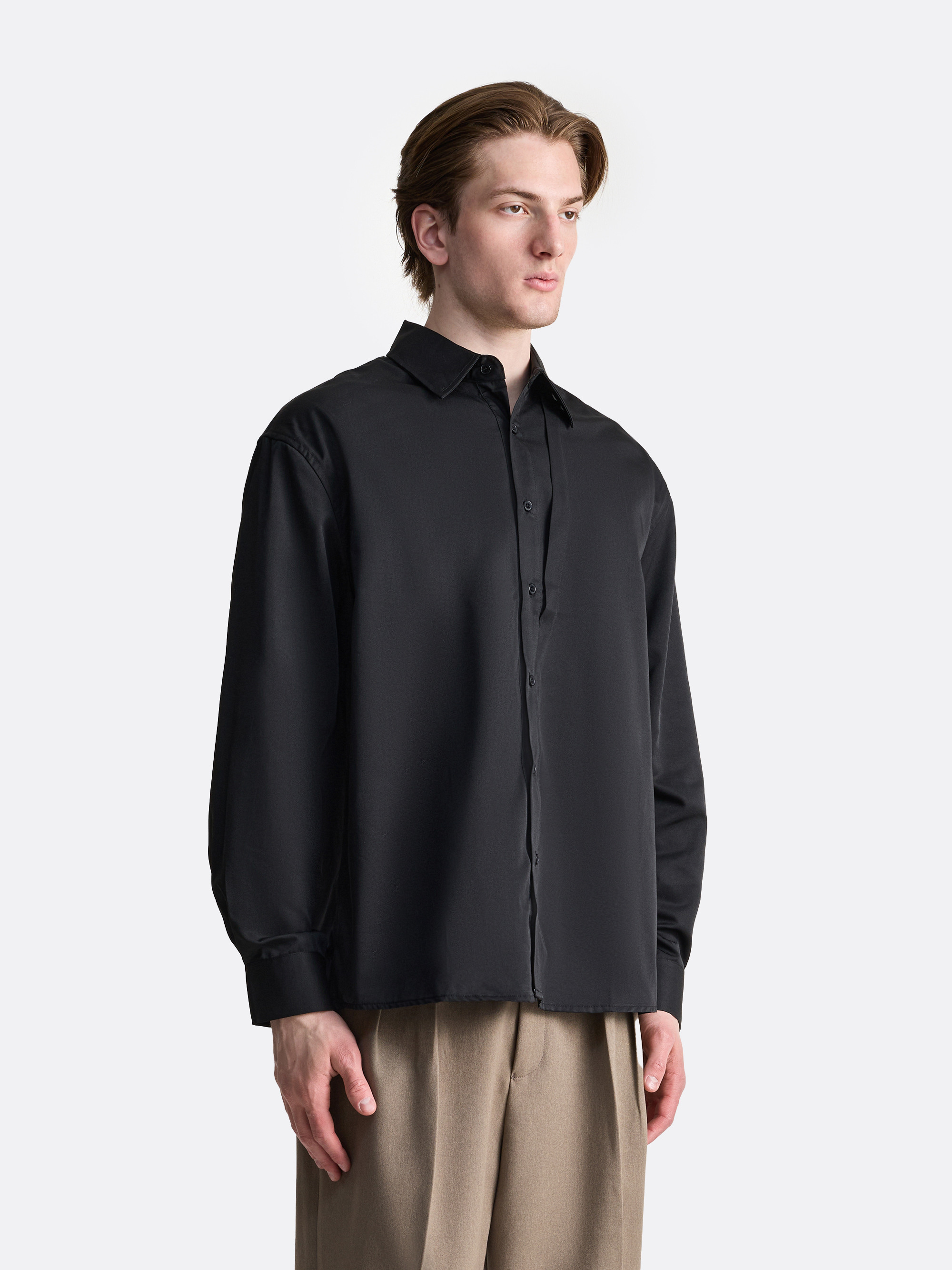 Рубашка с защипом