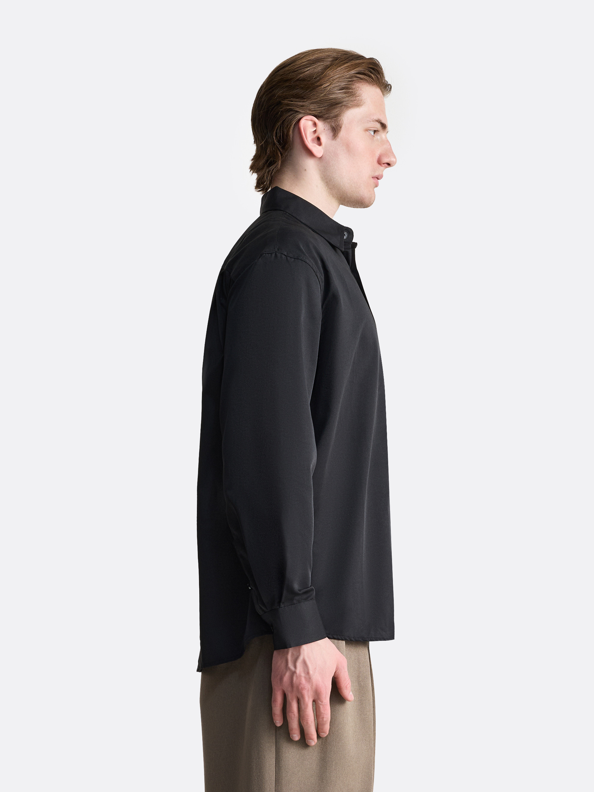 Рубашка с защипом