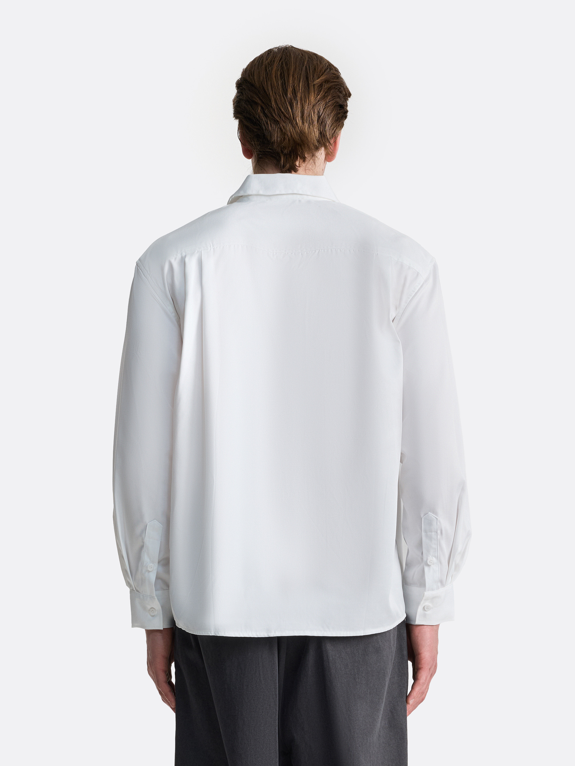 Рубашка с защипом