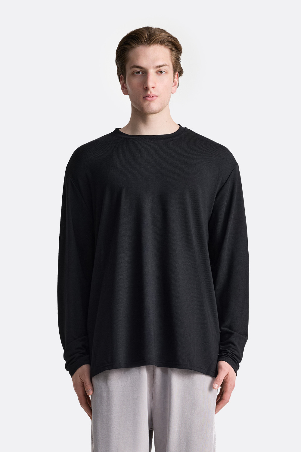 Лонгслив базовый