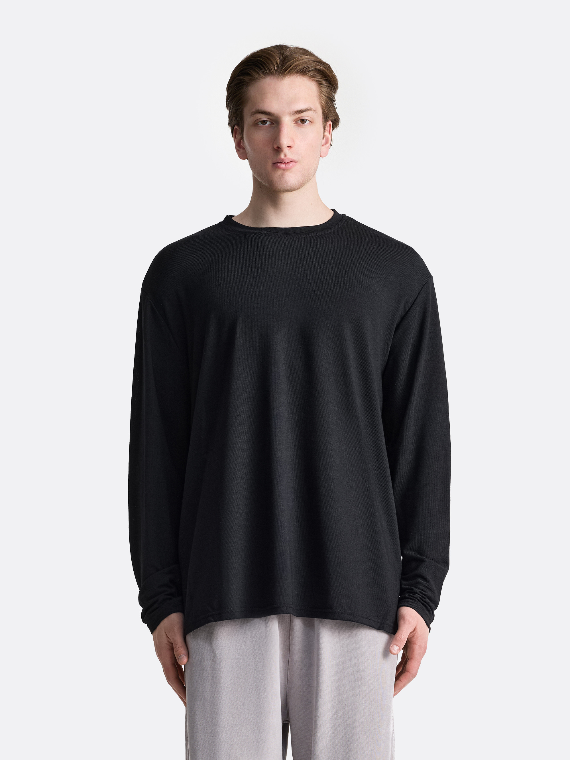 Лонгслив базовый