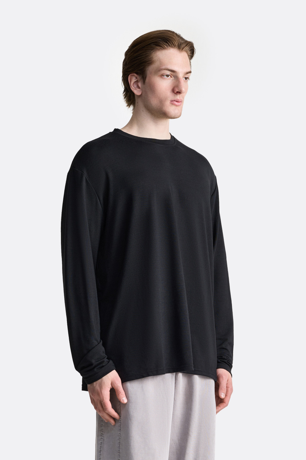 Лонгслив базовый