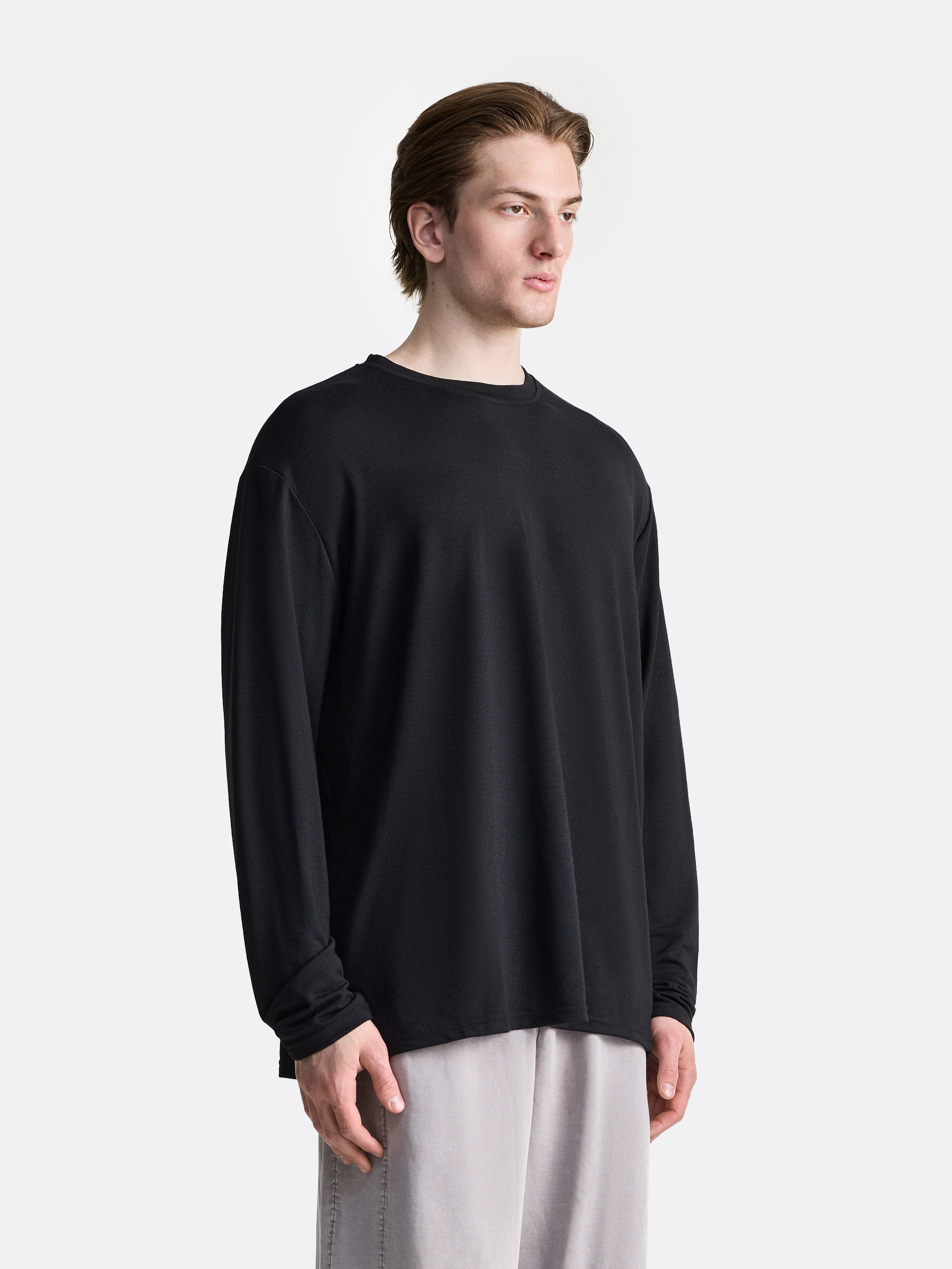 Лонгслив базовый
