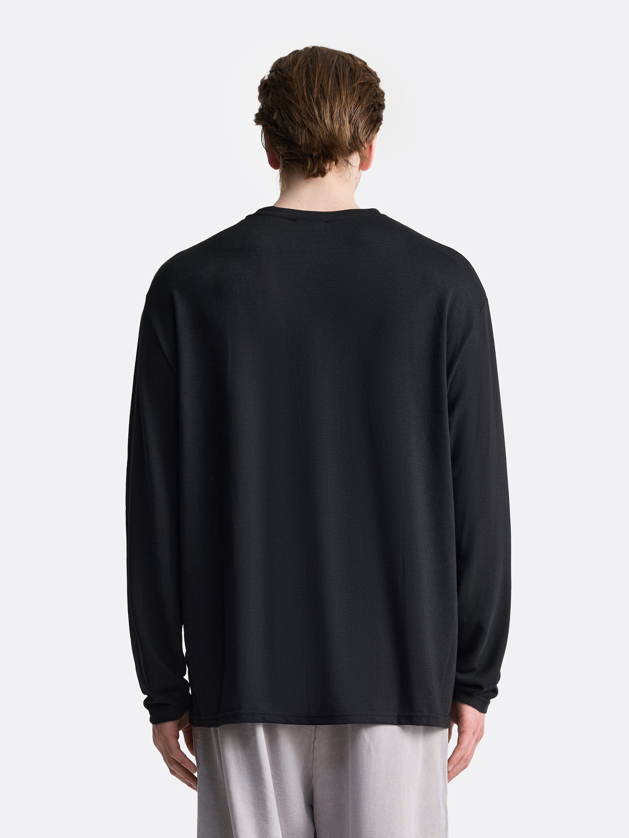 Лонгслив базовый