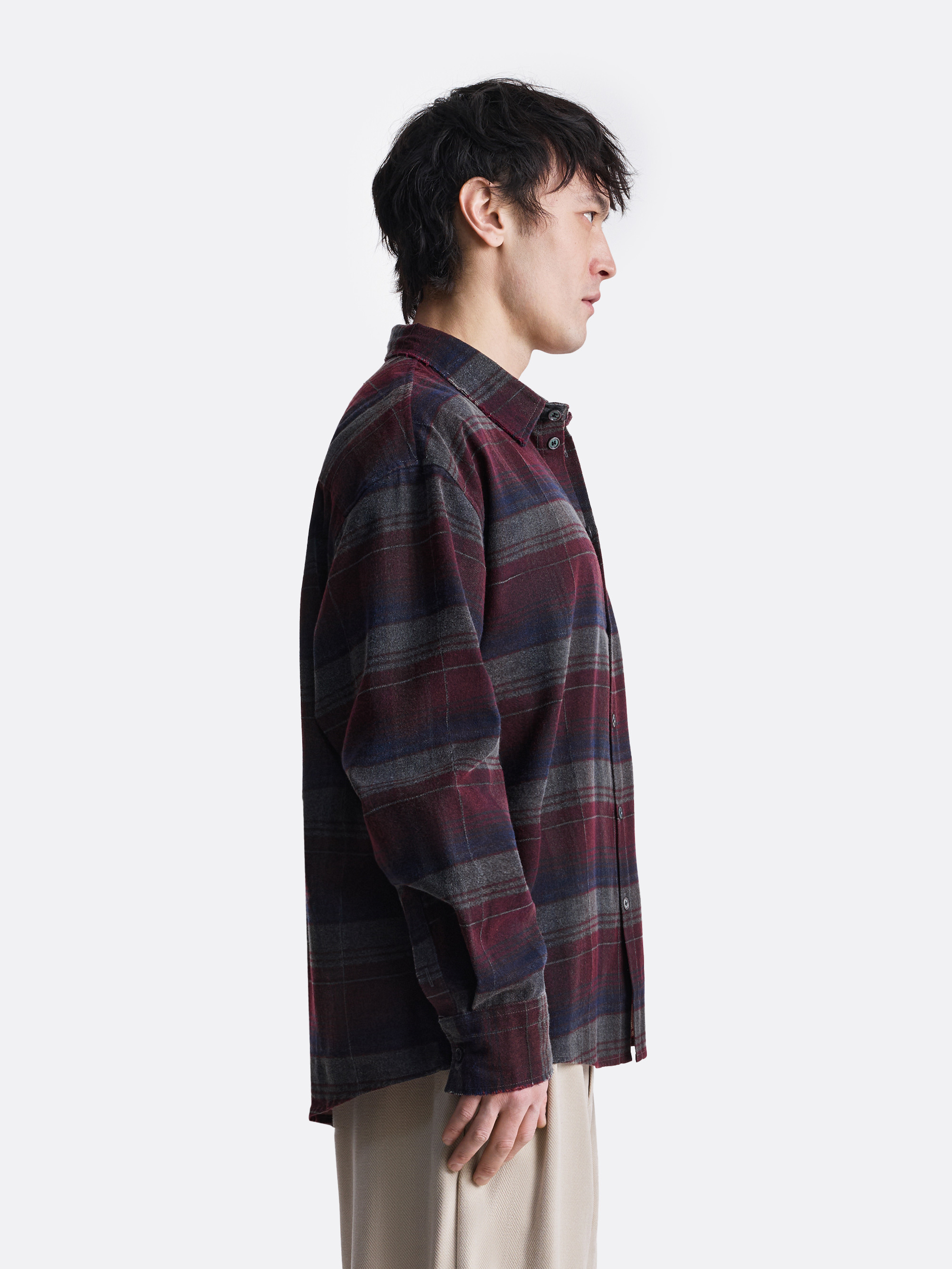 ​Укороченная рубашка в клетку