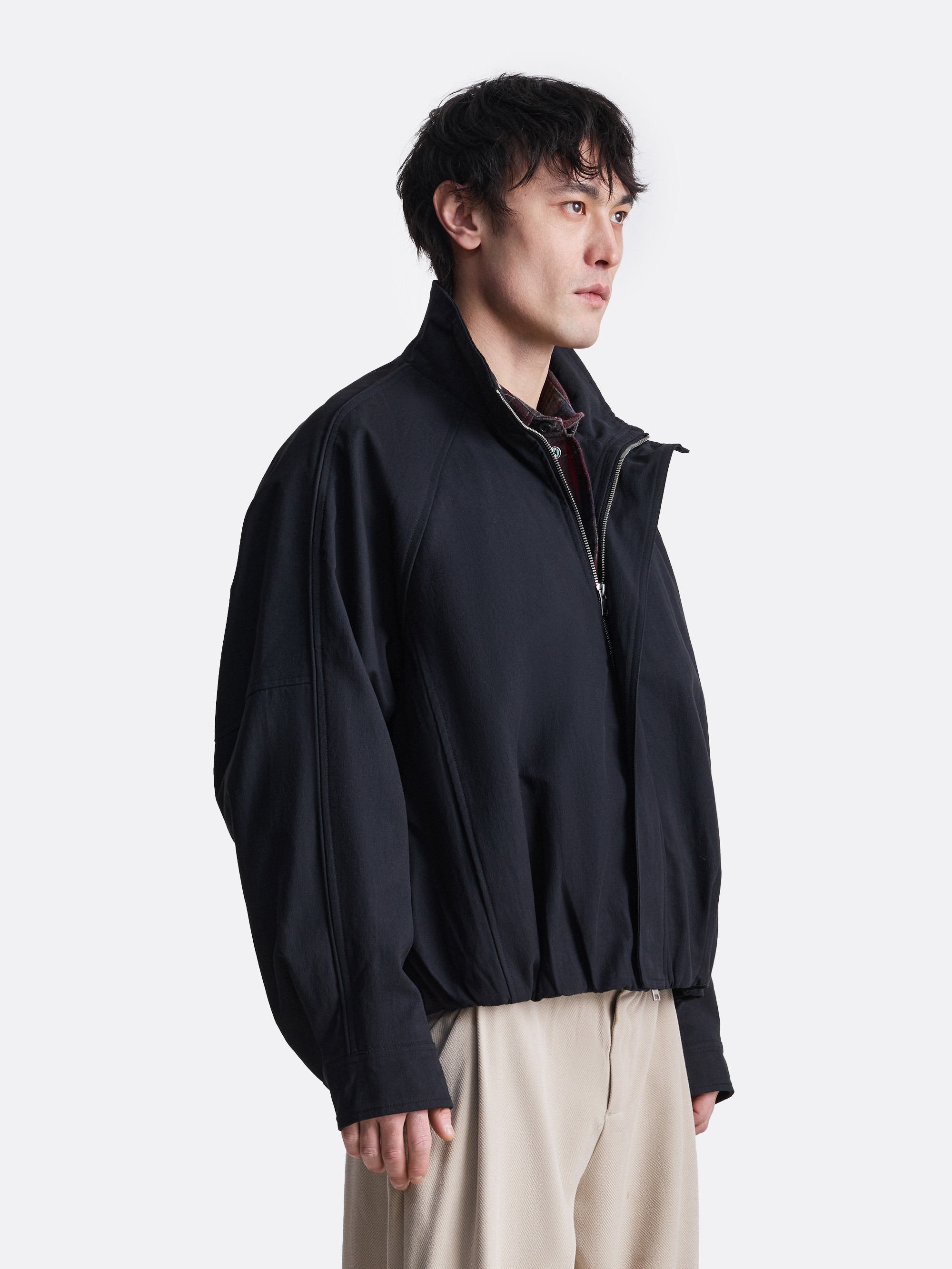 ​Куртка с воротником стойкой