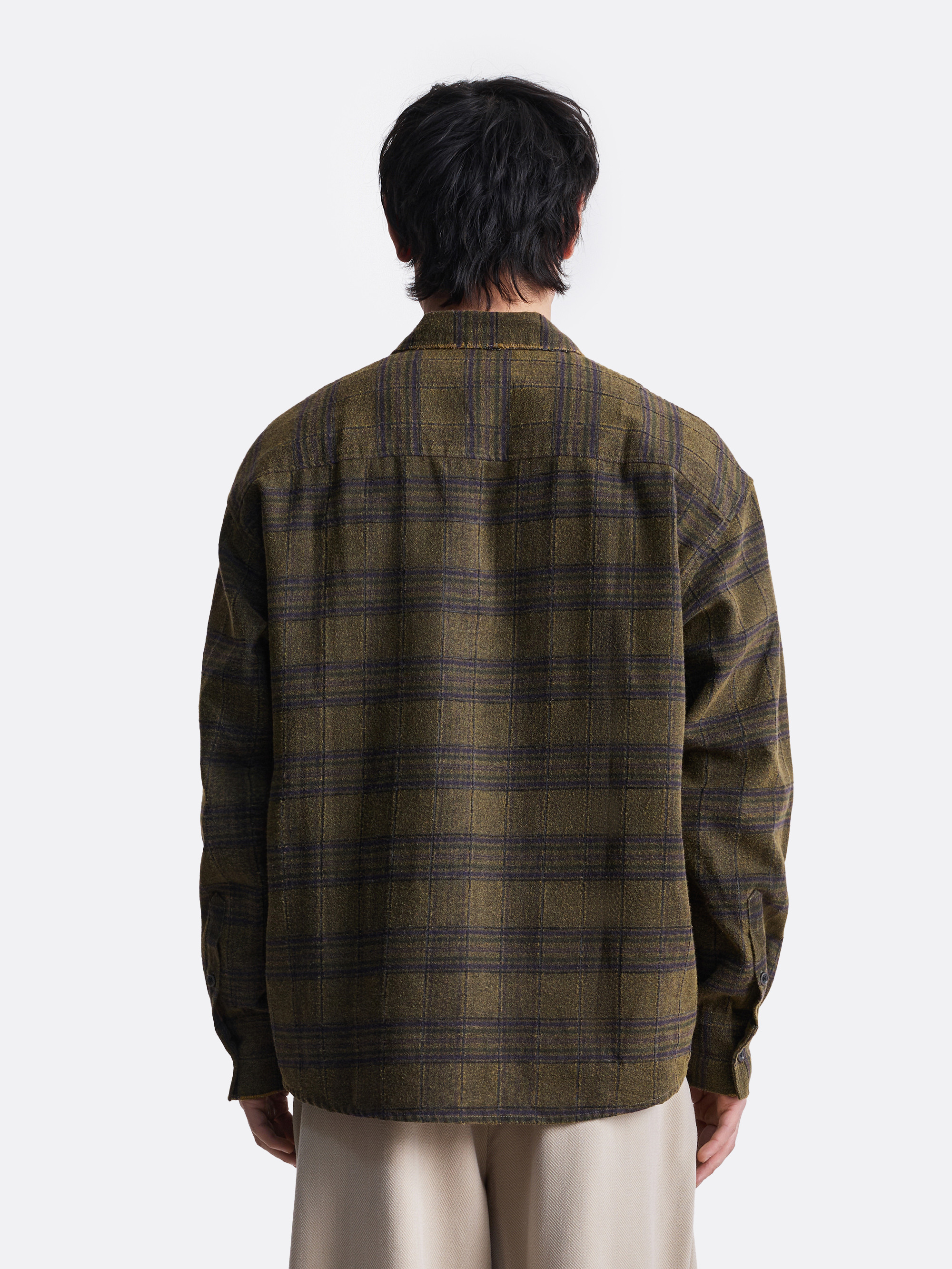 ​Укороченная рубашка в клетку