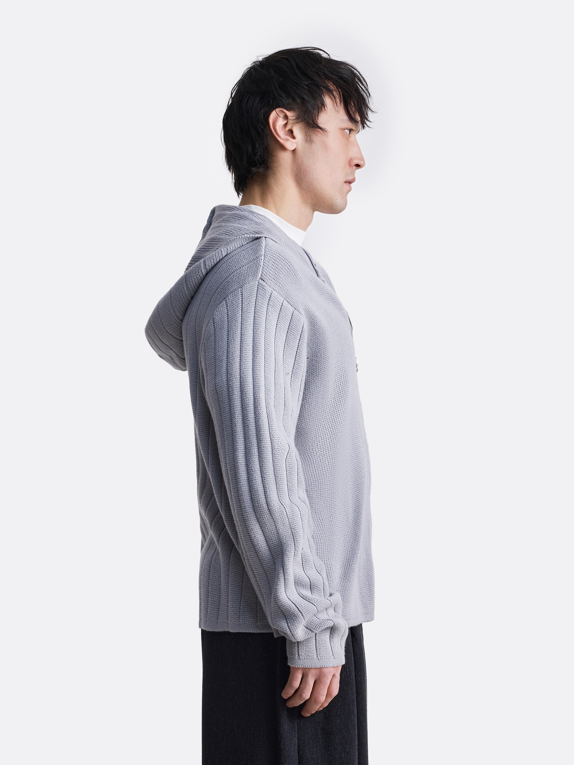 ​Вязаное зип-худи