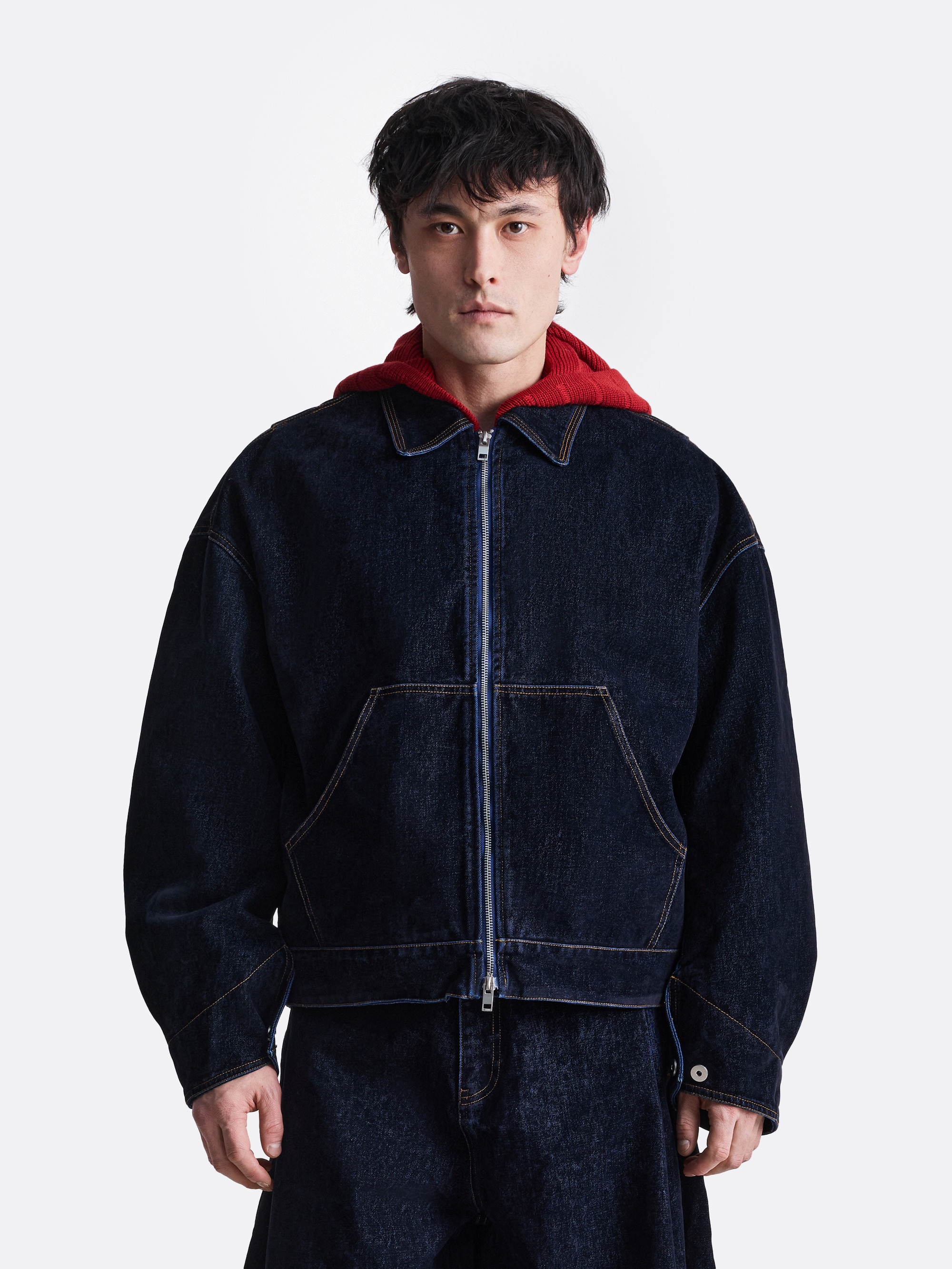 ​Джинсовая куртка moto