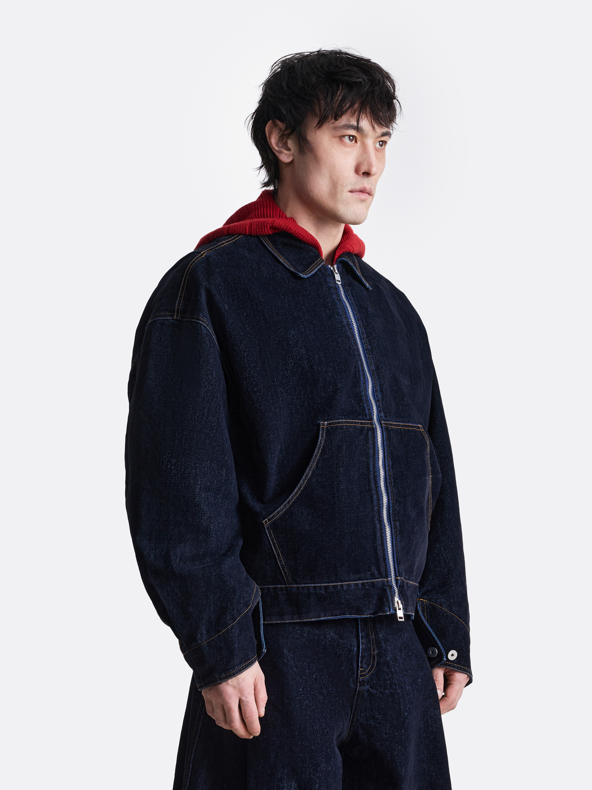 ​Джинсовая куртка moto