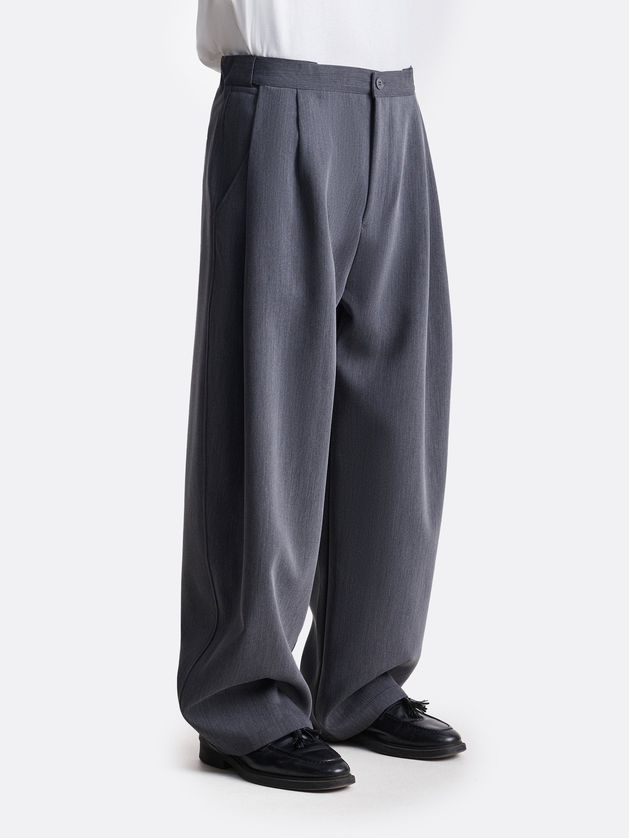 Брюки свободного силуэта