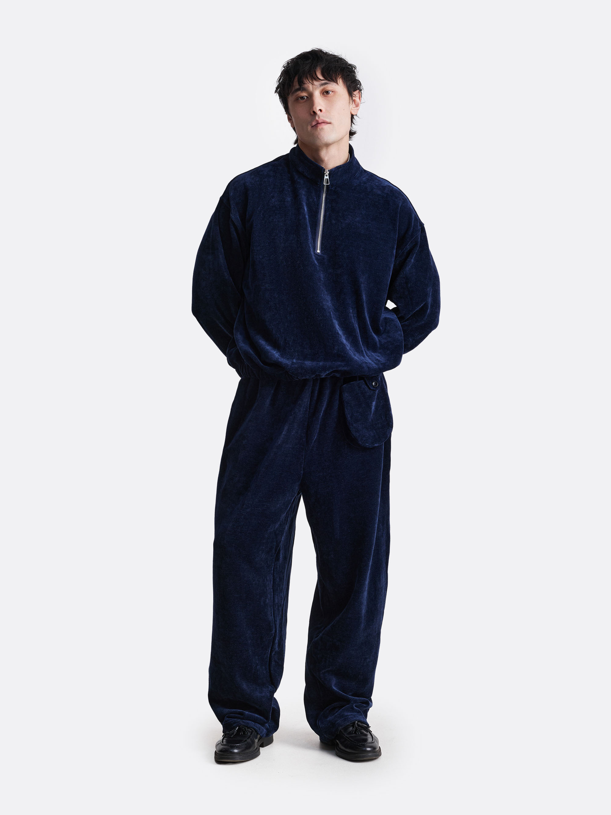 Свитшот из велюра