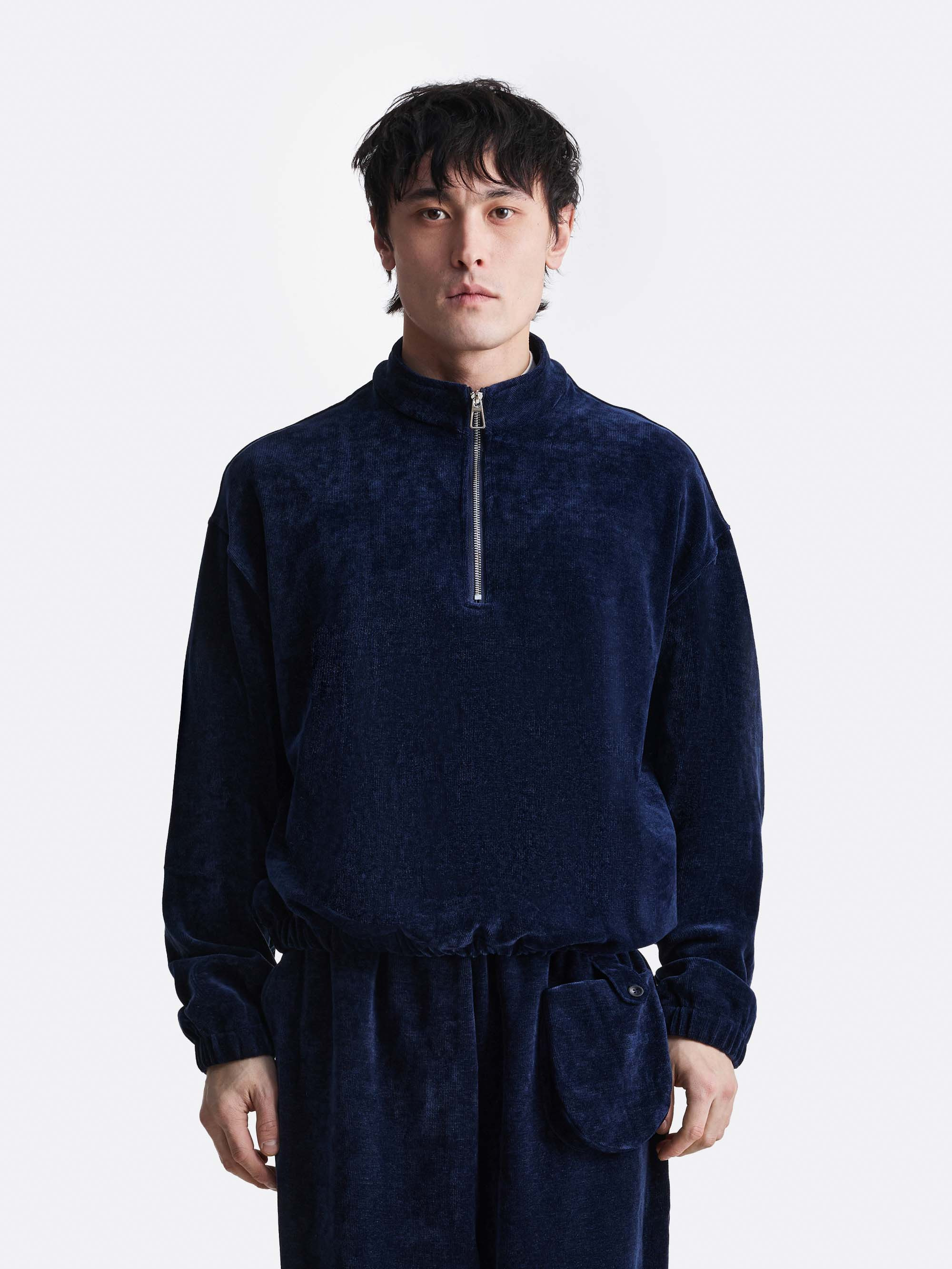 Свитшот из велюра