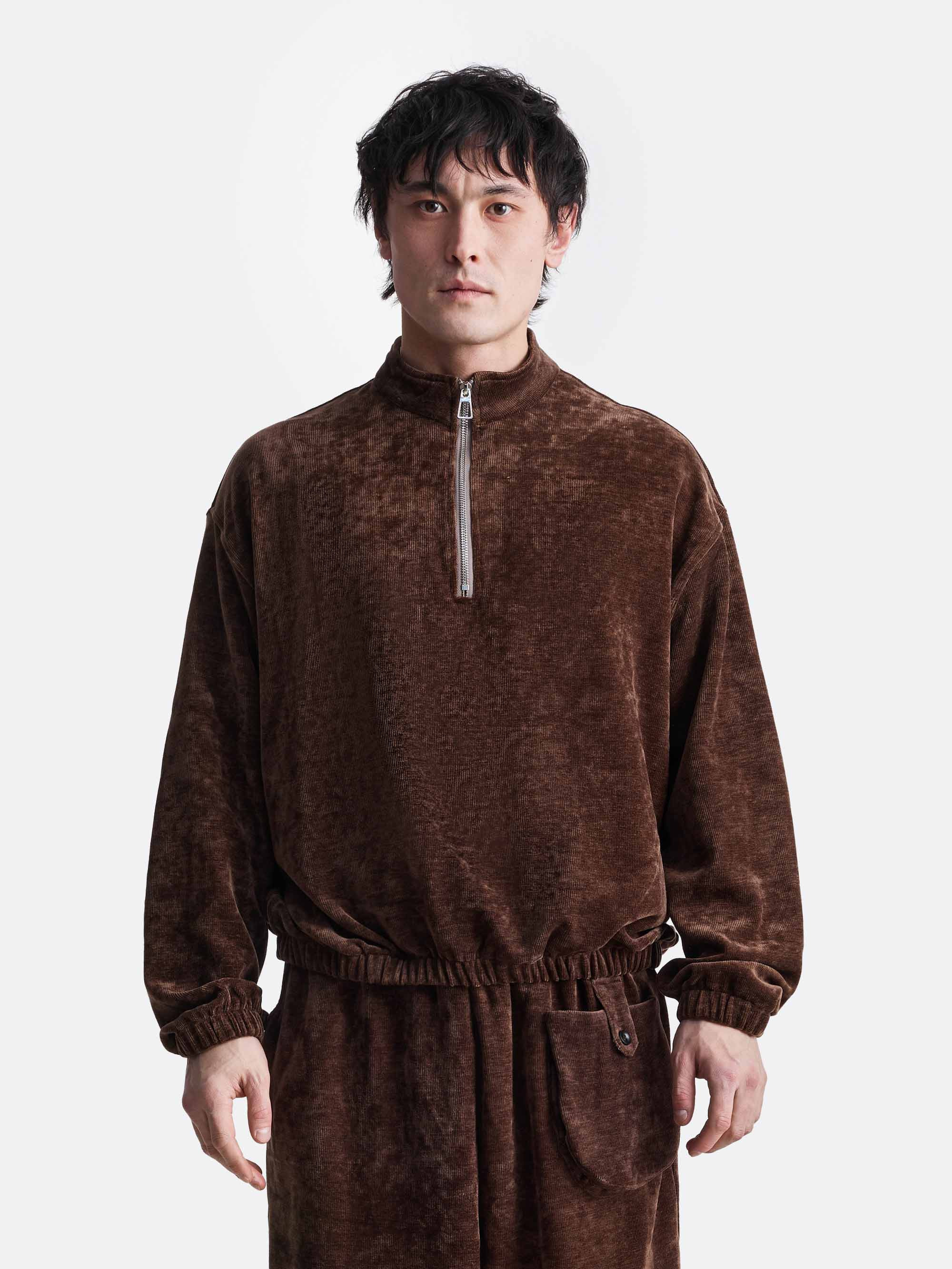 Свитшот из велюра