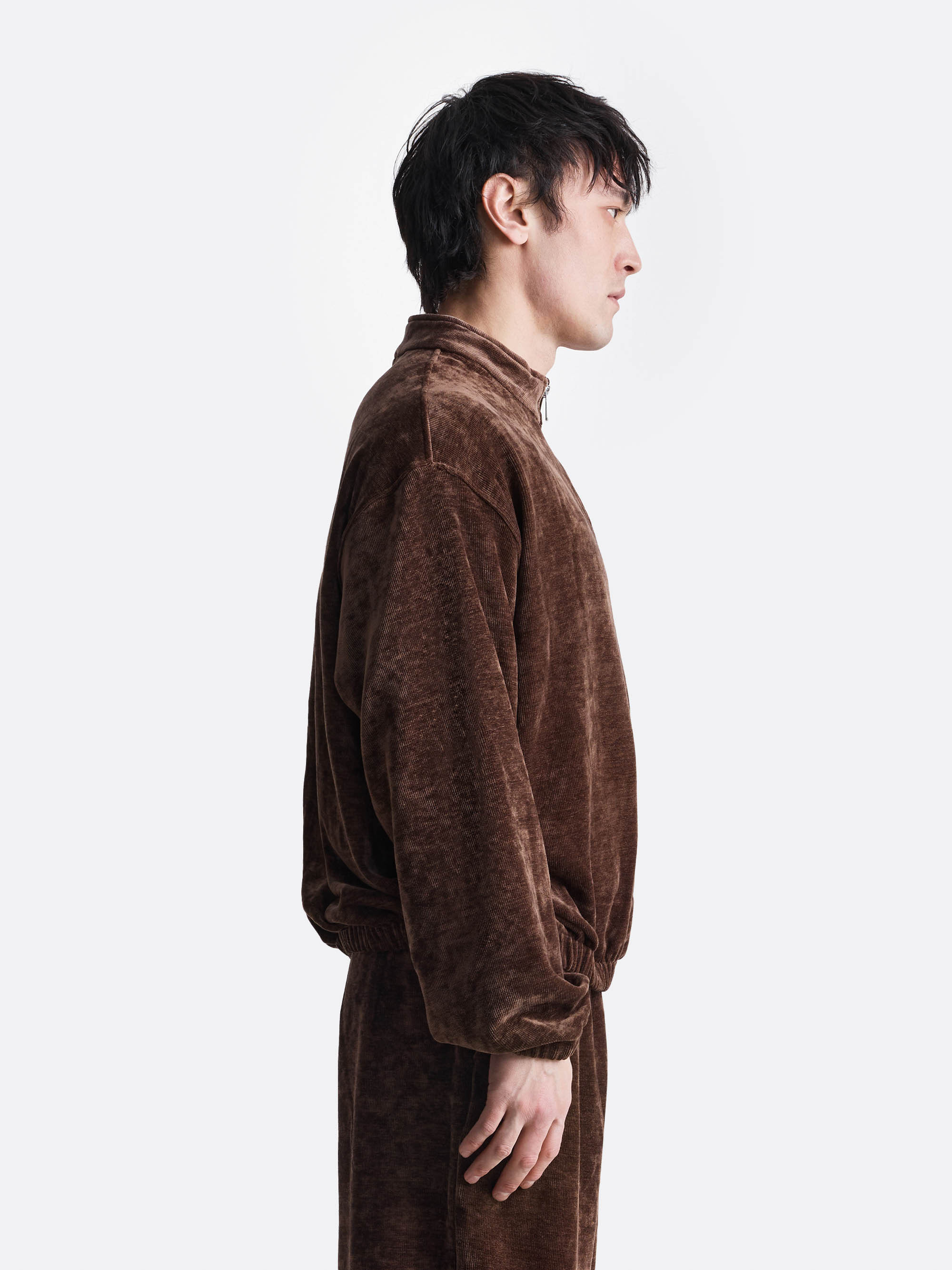 Свитшот из велюра