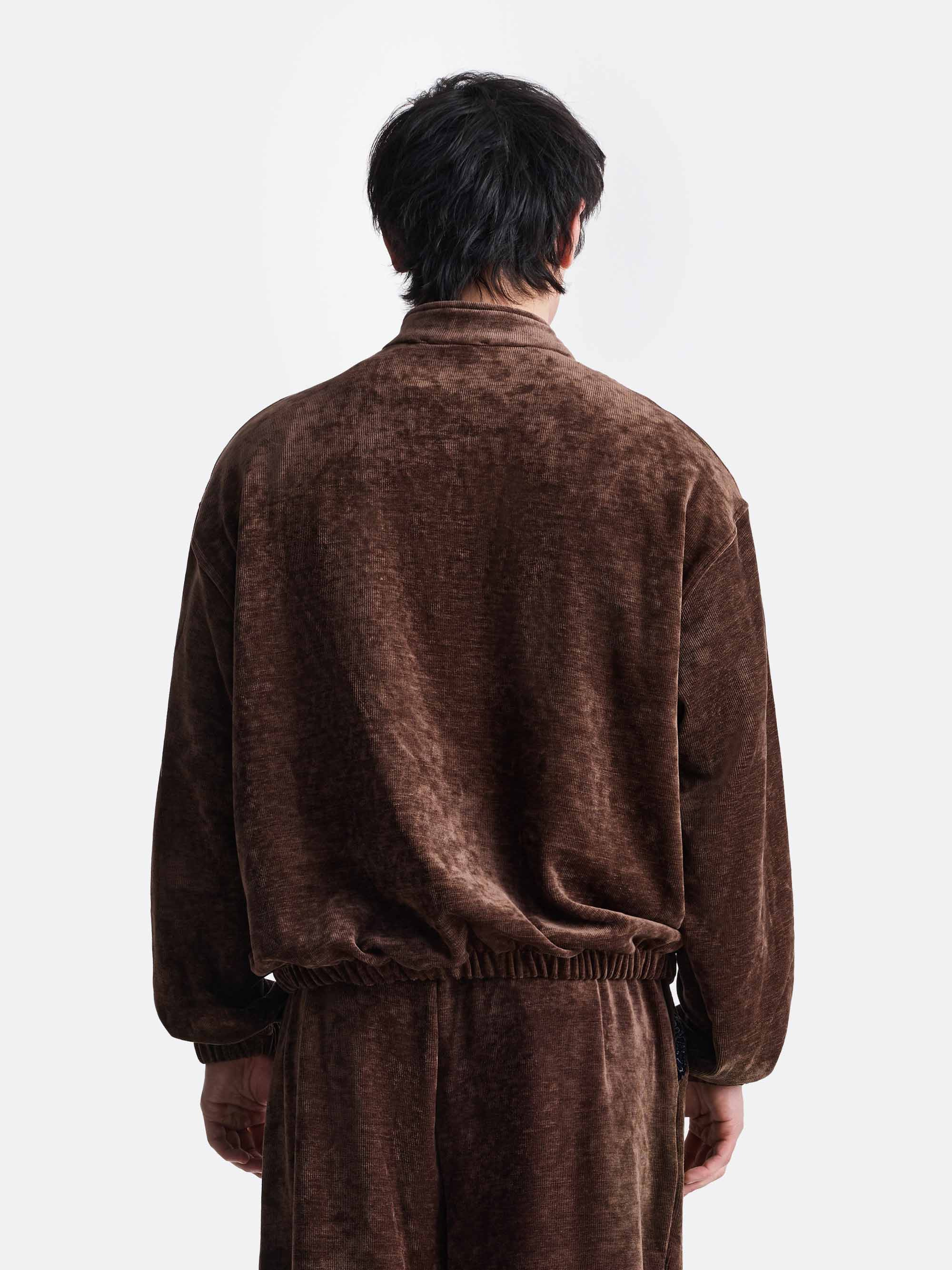 Свитшот из велюра