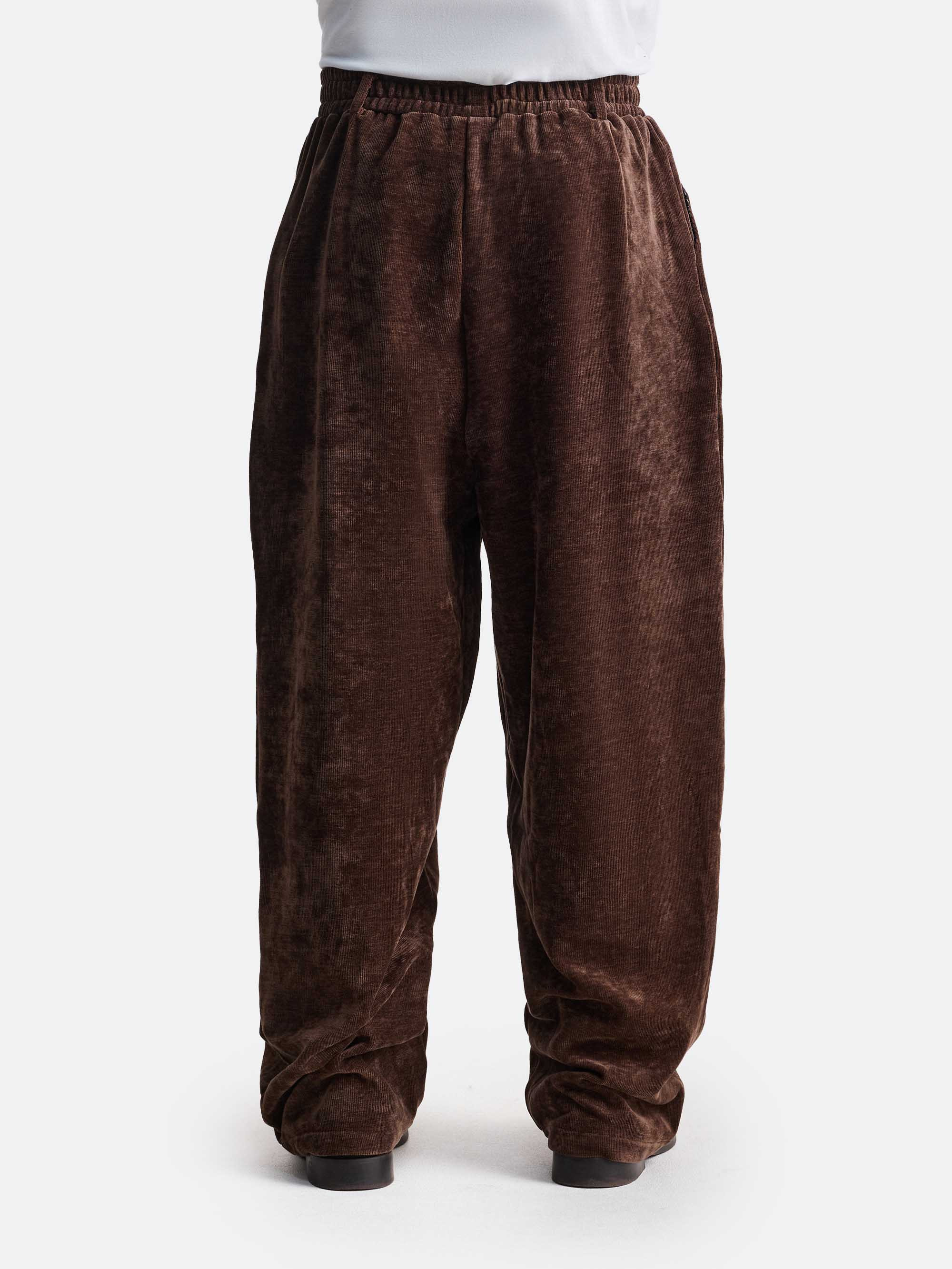 Брюки из велюра