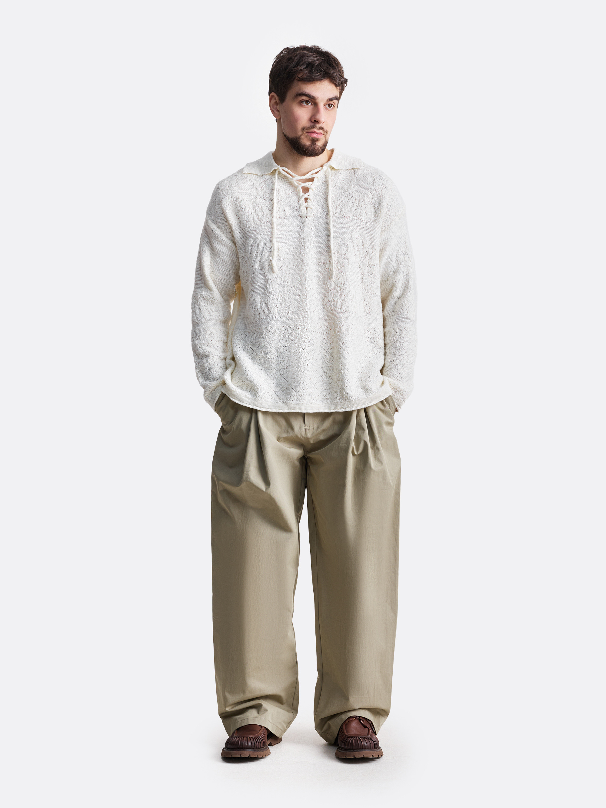 ​Свитер с декоративным узором