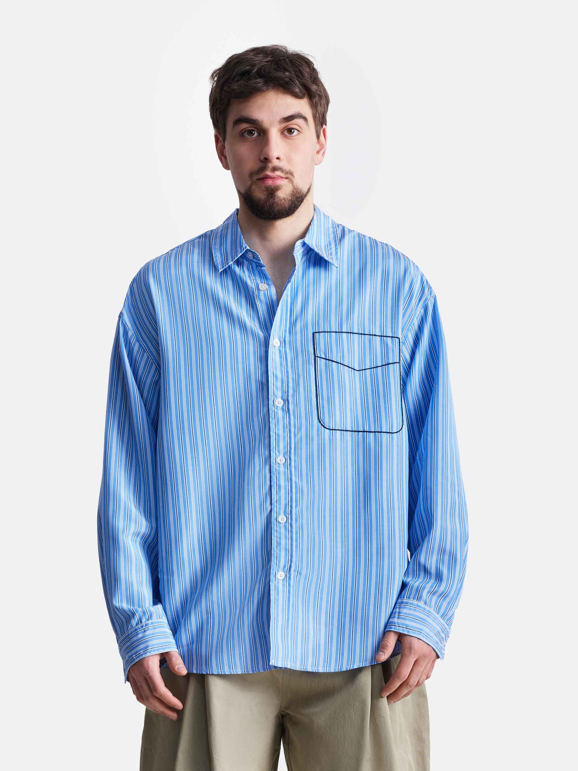 Рубашка в полоску