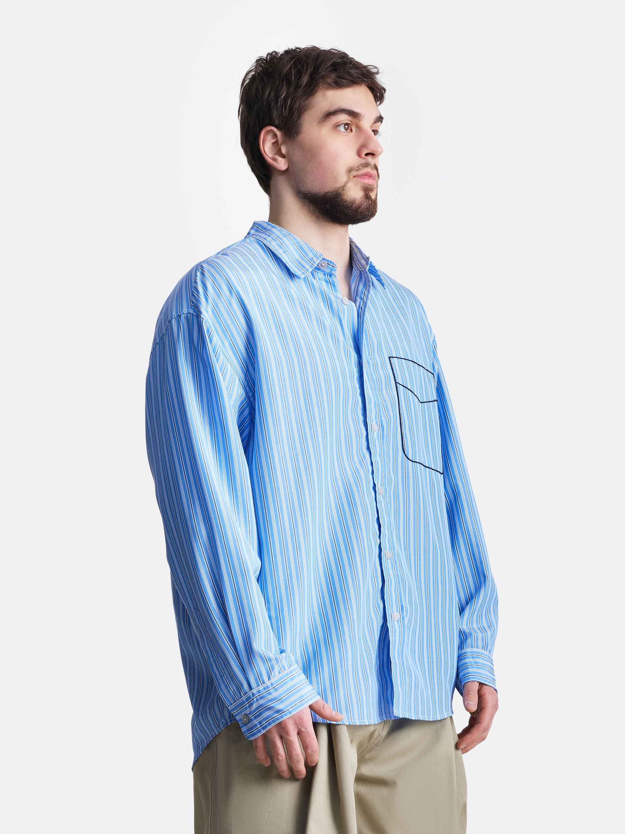 Рубашка в полоску