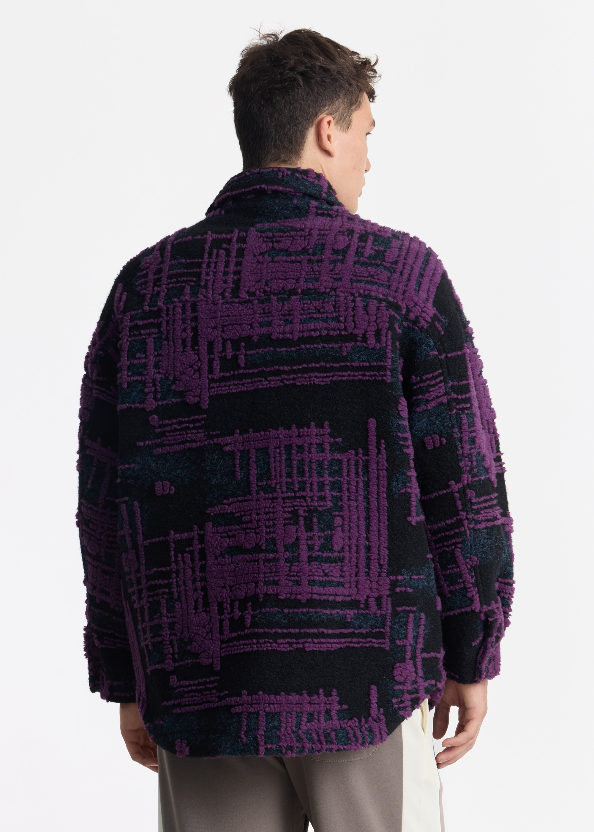 ​Утепленная рубашка PIXEL GRID